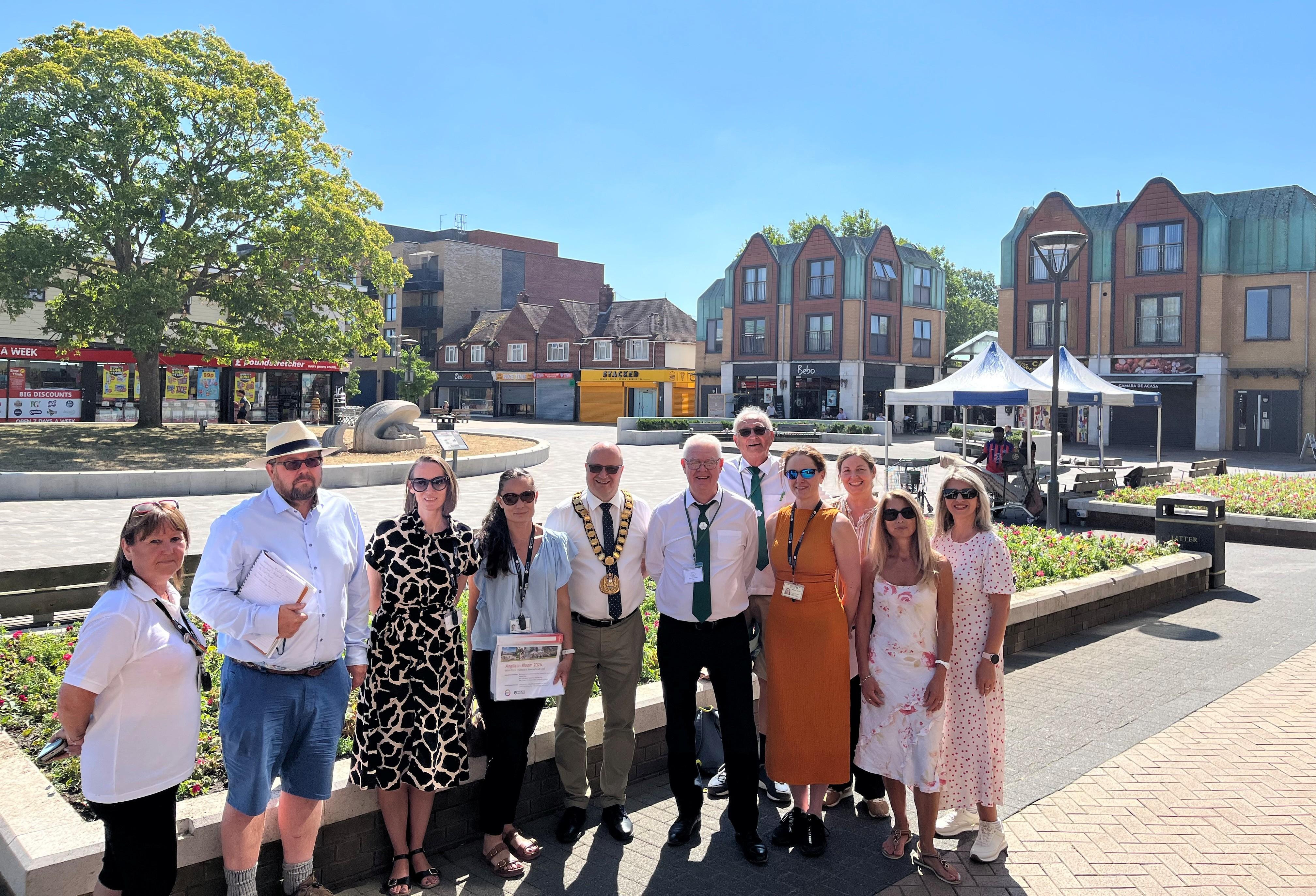 Anglia in bloom judges' visit 2026
