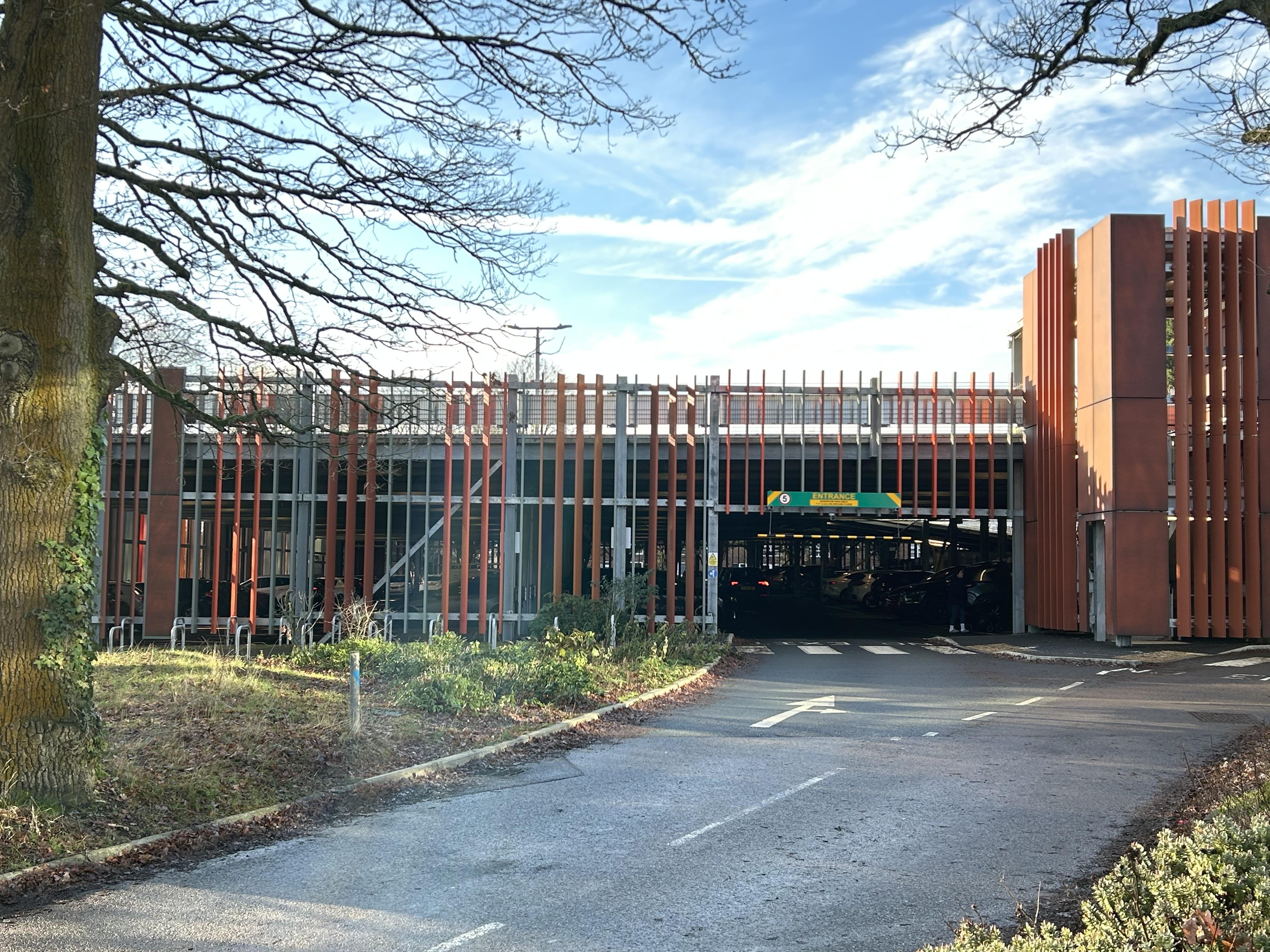 Campus west car park