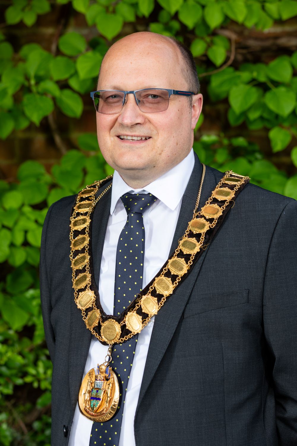 Portrait photo of Councillor Michal Siewniak as Mayor