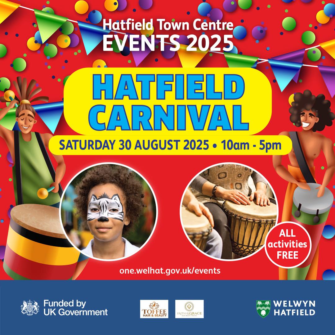 Hatfield carnival 30 aug 2025 1080x1080px