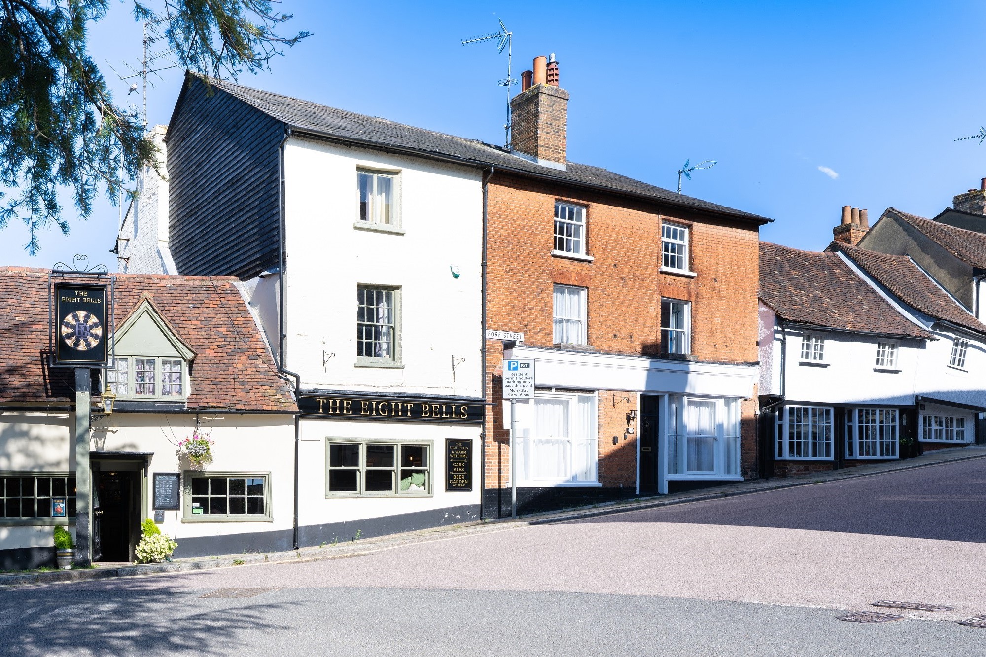 Old Hatfield buildings