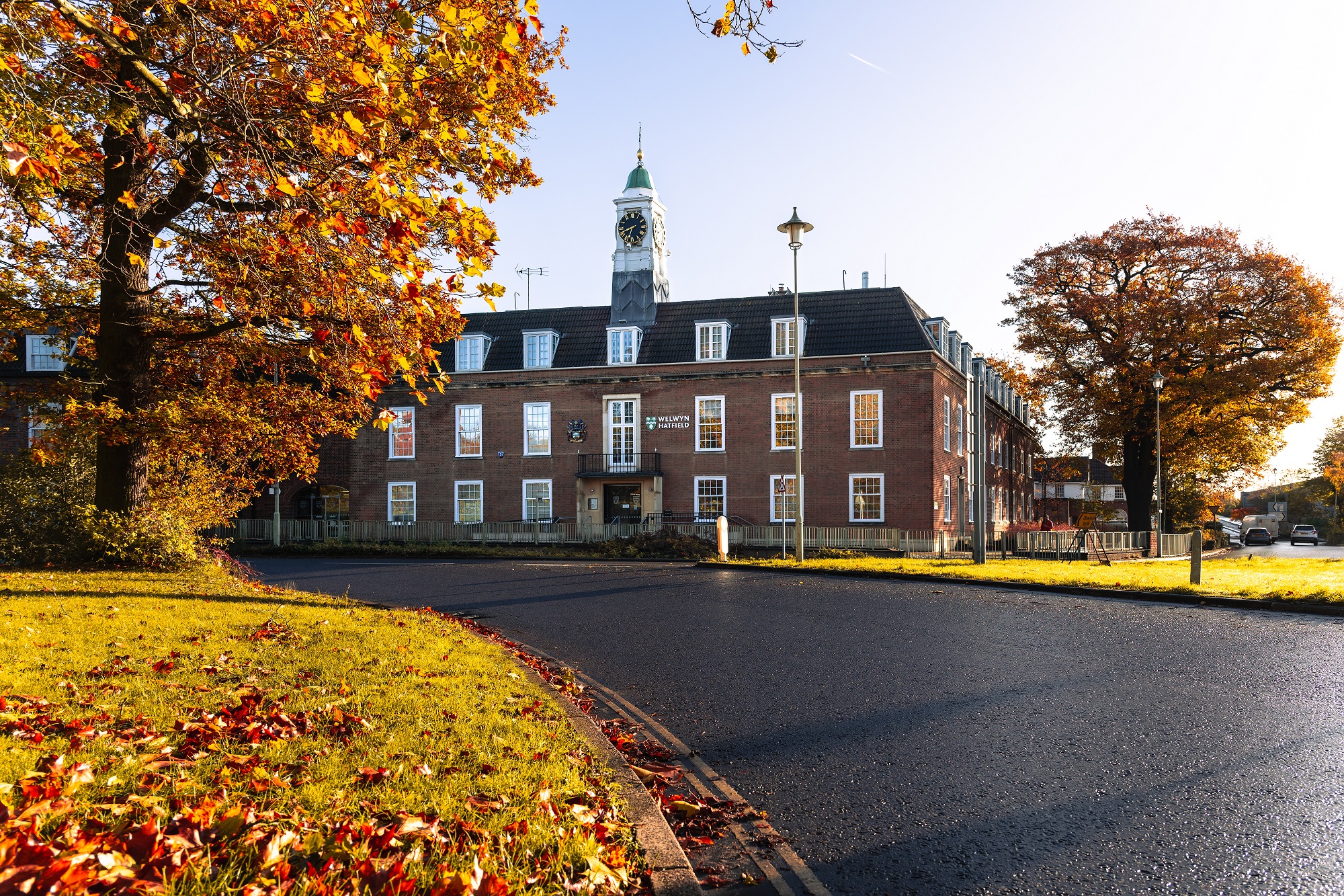 WGC council office surrounded by autumnal trees