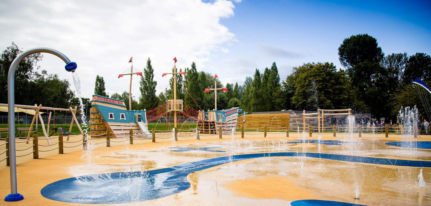 Splashlands water play park
