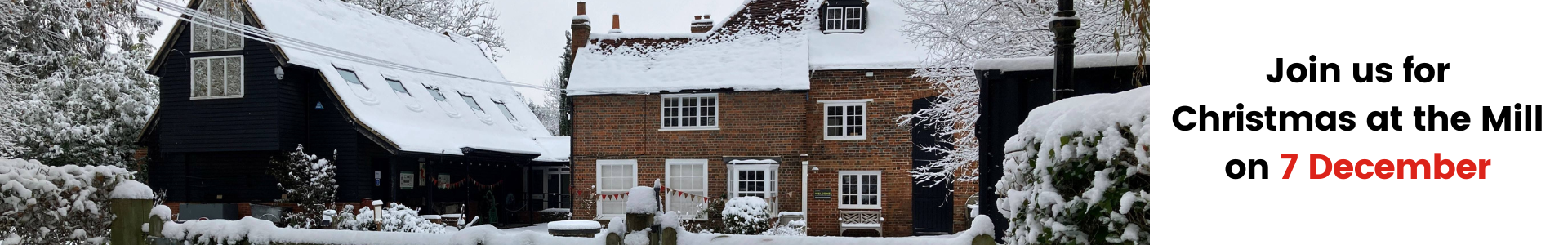 Mill green xmas banner