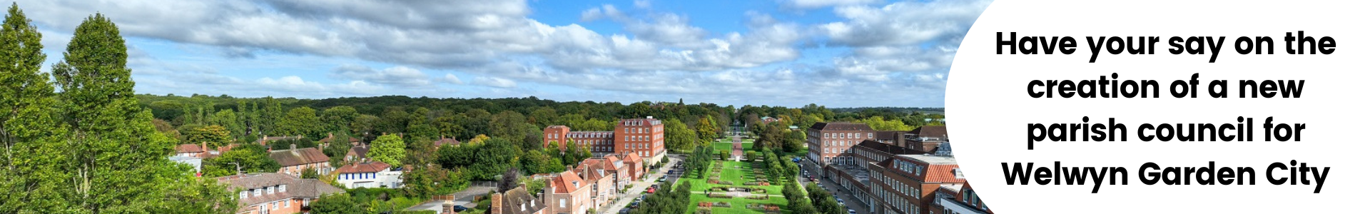 Have your say on the creation of a Welwyn Garden City town